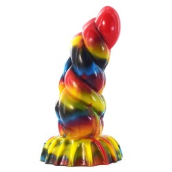 graffiti multicolor butt plug 25