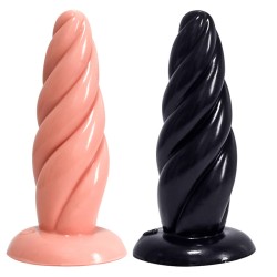 twist pvc butt plug