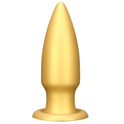 butt plug 8 8 22 5 cm golden