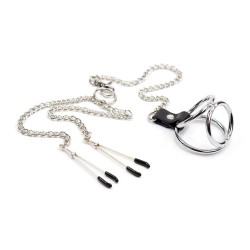 adjustable nipple clamps with cock ring